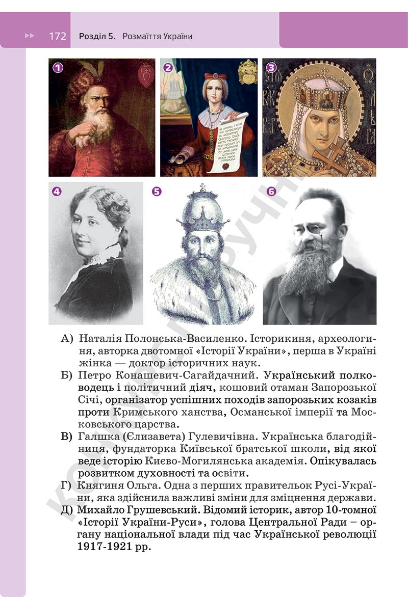 Сторінка 172 - Підручник Досліджуємо історію і суспільство Пометун 2022 - скачати, ЧИТАТИ ОНЛАЙН