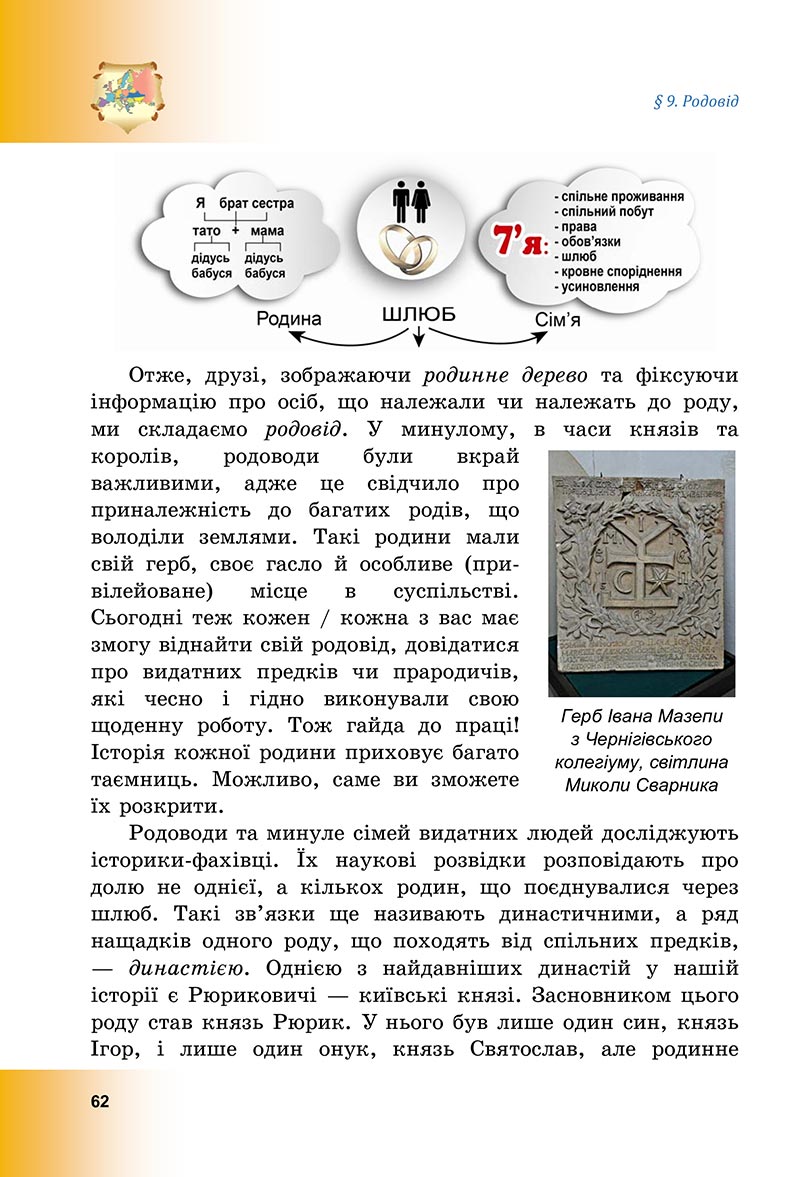 Сторінка 62 - Підручник Досліджуємо історію і суспільство Васильків 2022 - скачати, читати онлайн