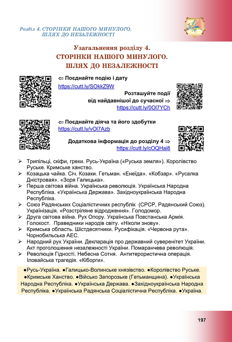 Сторінка 197 - Підручник Досліджуємо історію і суспільство Васильків 2022 - скачати, читати онлайн