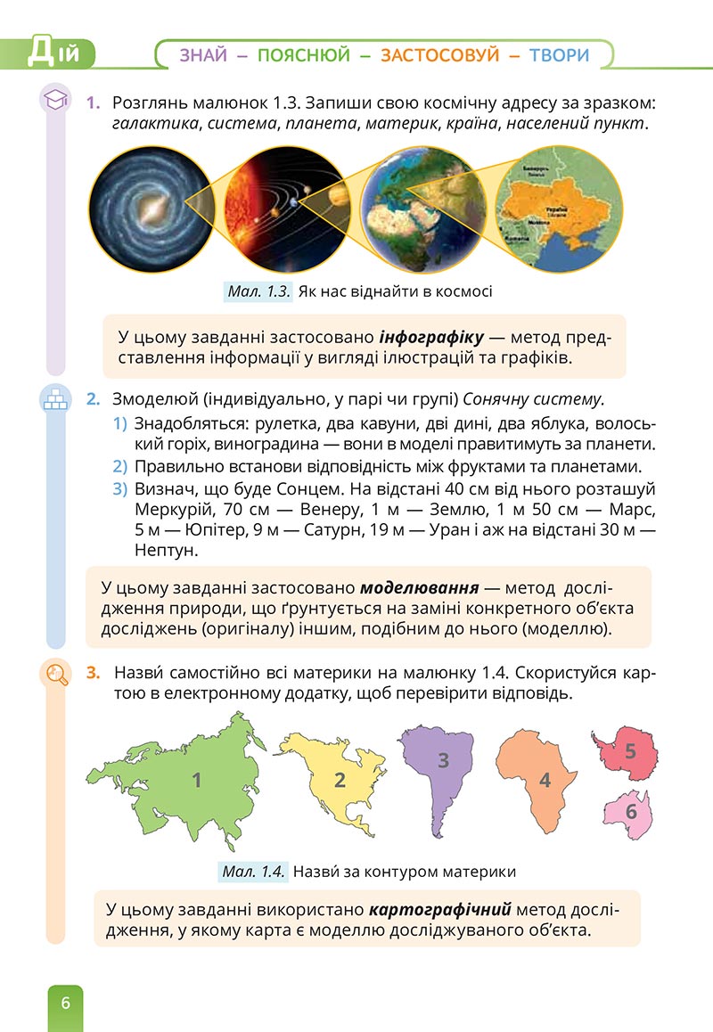 Сторінка 6 - Підручник Природничі науки 5 клас Засєкіна 2022 - скачати, читати онлайн