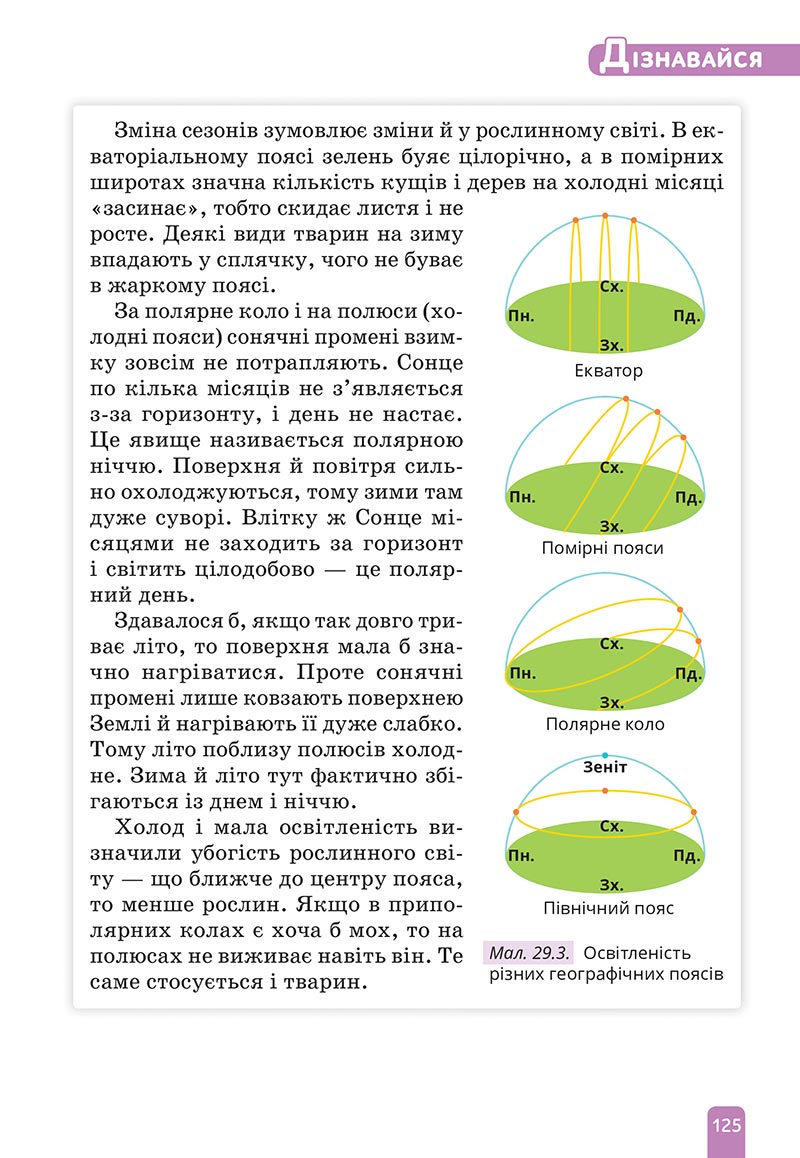 Сторінка 125 - Підручник Природничі науки 5 клас Засєкіна 2022 - скачати, читати онлайн