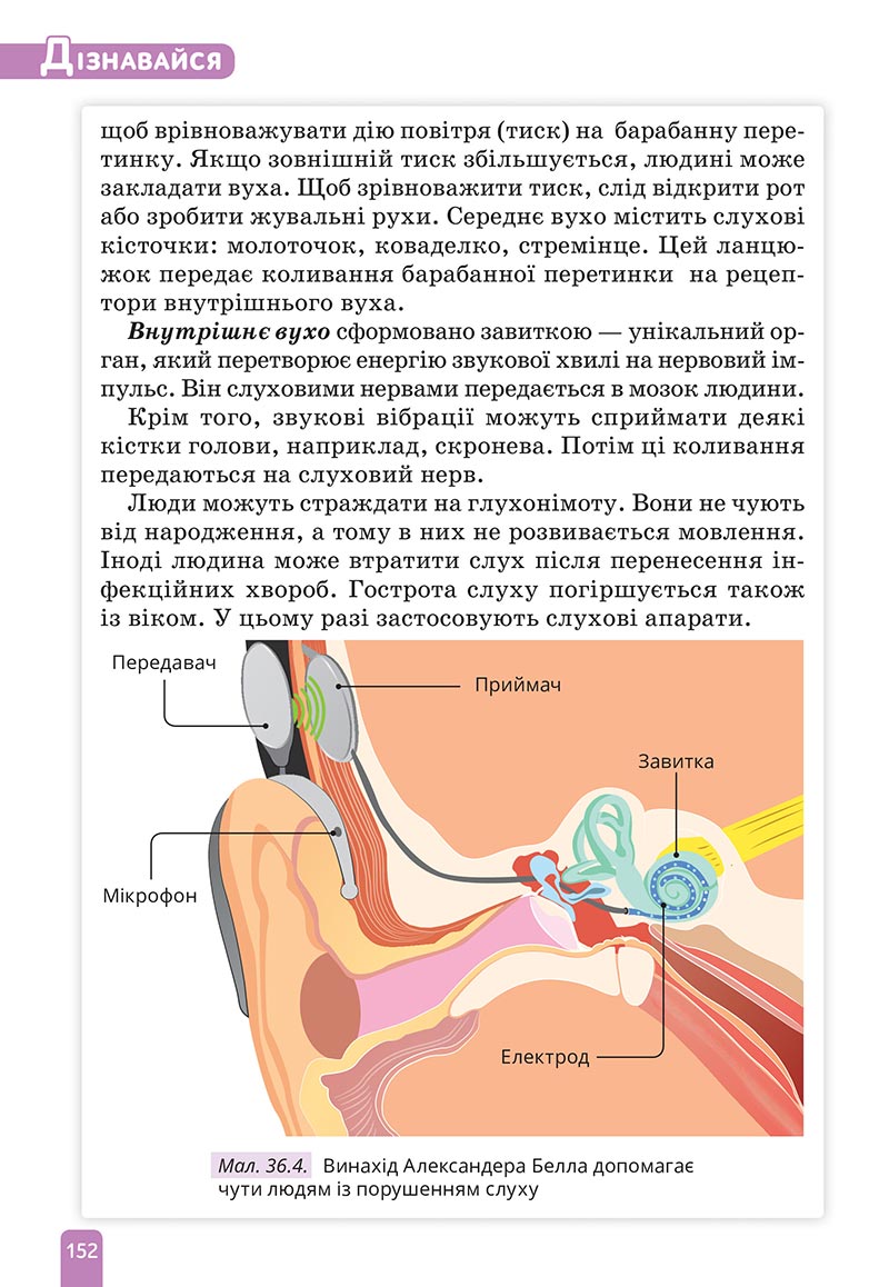 Сторінка 152 - Підручник Природничі науки 5 клас Засєкіна 2022 - скачати, читати онлайн