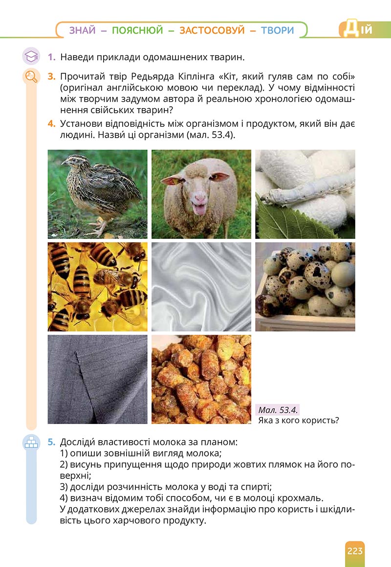 Сторінка 223 - Підручник Природничі науки 5 клас Засєкіна 2022 - скачати, читати онлайн