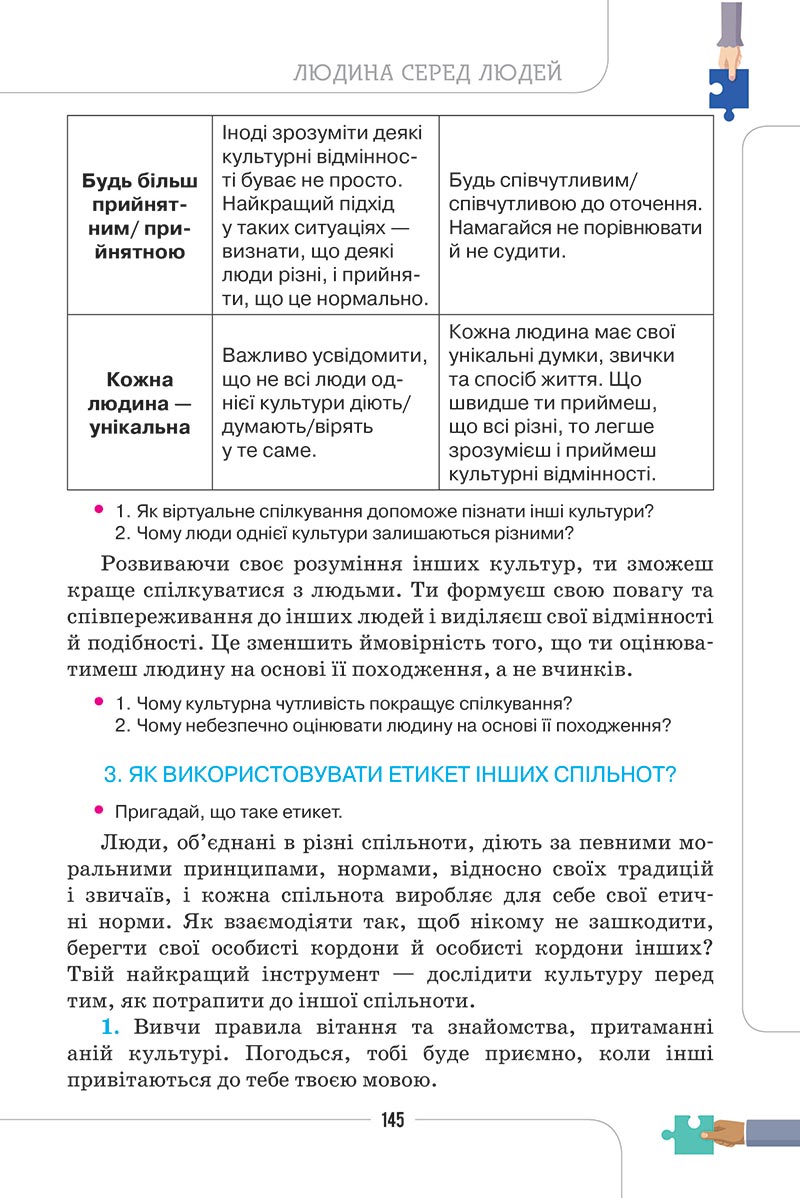 Сторінка 145 - Підручник Етика 5 клас Мелещенко 2022 - скачати, читати онлайн