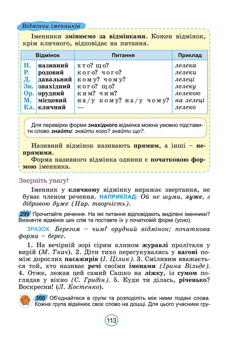 Сторінка 113 - Підручник Українська мова 6 клас Заболотний 2023 НУШ