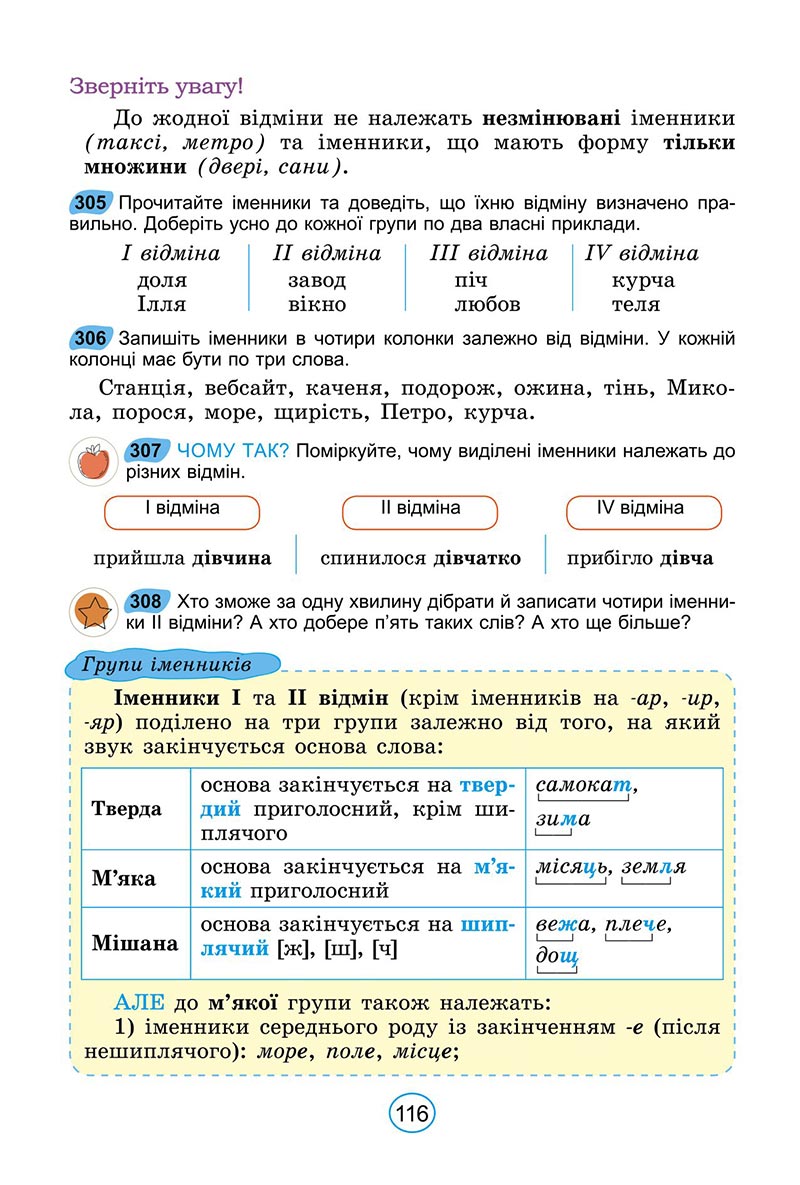 Сторінка 116 - Підручник Українська мова 6 клас Заболотний 2023 НУШ