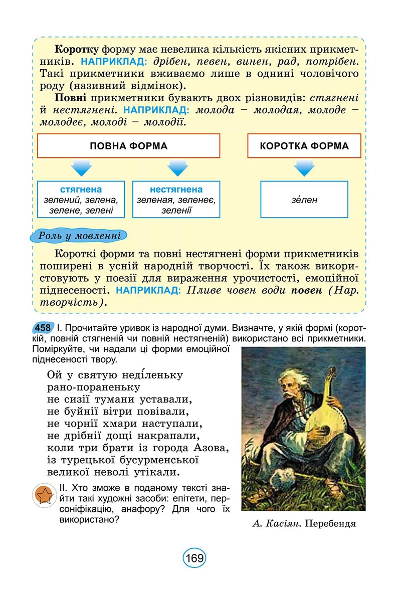 Сторінка 169 - Підручник Українська мова 6 клас Заболотний 2023 НУШ