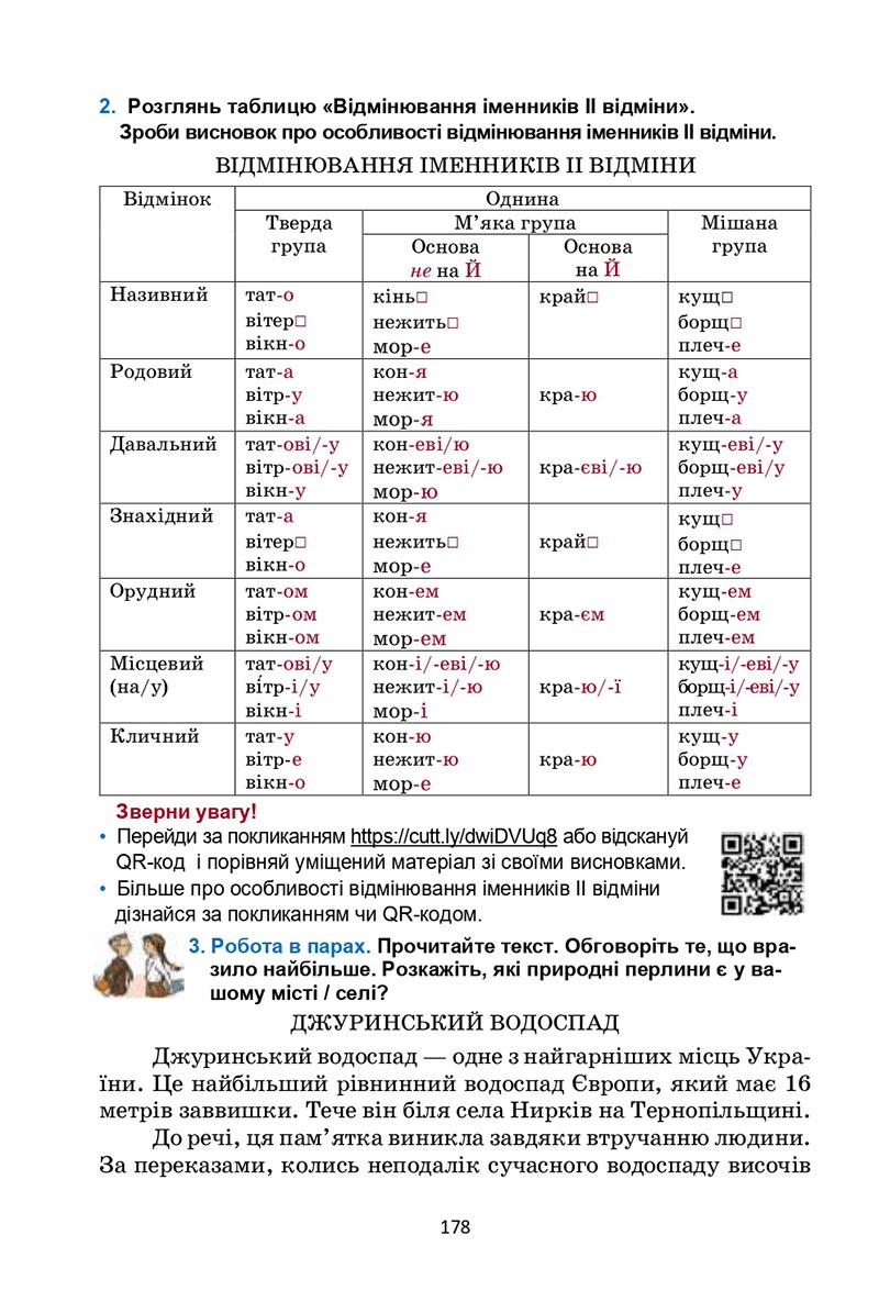 Сторінка 178 - Підручник Українська мова 6 клас Семеног 2023 НУШ
