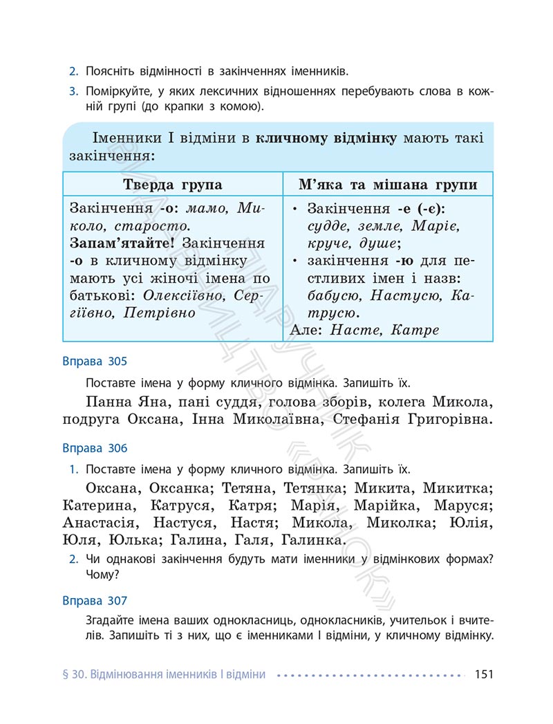 Сторінка 151 - Підручник Українська мова 6 клас Літвінова 2023 НУШ