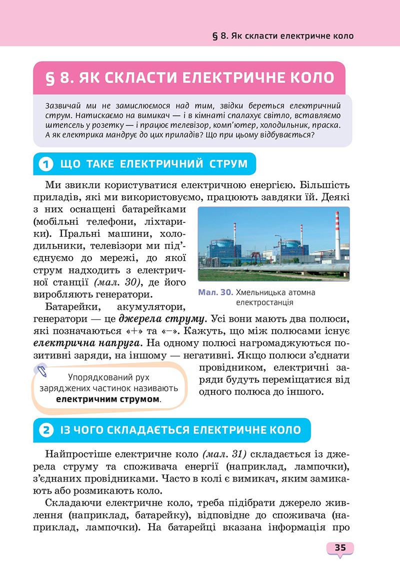Сторінка 35 - Підручник Пізнаємо природу 6 клас Біда 2023 НУШ