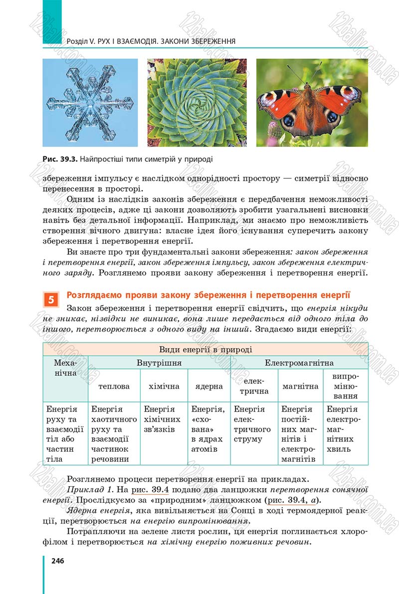 Сторінка 246 - Підручник Фізика 9 клас Бар’яхтар 2017 - скачати
