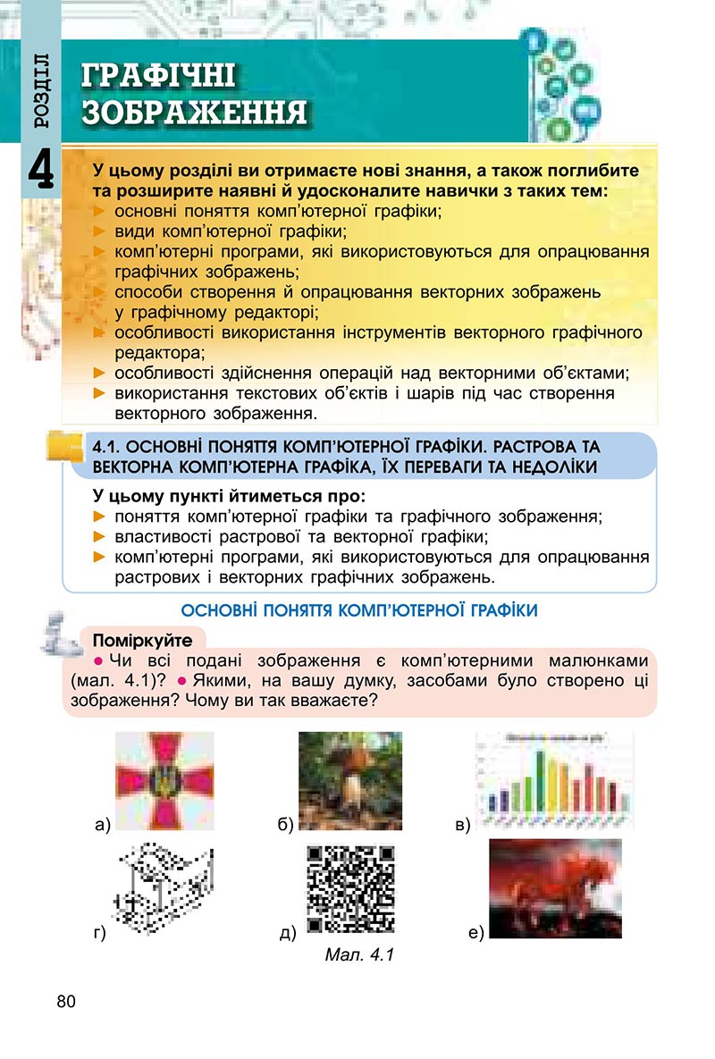 Сторінка 80 - Підручник Інформатика 6 клас Ривкінд 2023 НУШ