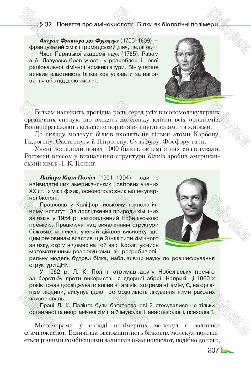 Сторінка 207 - Підручник Хімія 9 клас М.М. Савчин 2017