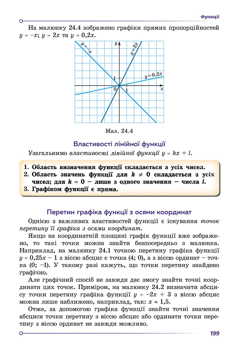 Сторінка 199 - Підручник Алгебра 7 клас О.С. Істер 2024 - НУШ