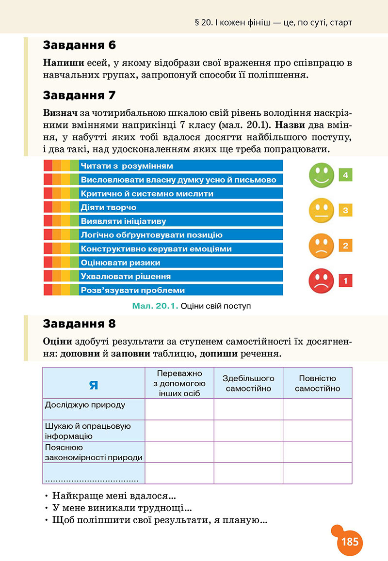 Сторінка 185 - Підручник Хімія 7 клас Лашевська 2024 - НУШ
