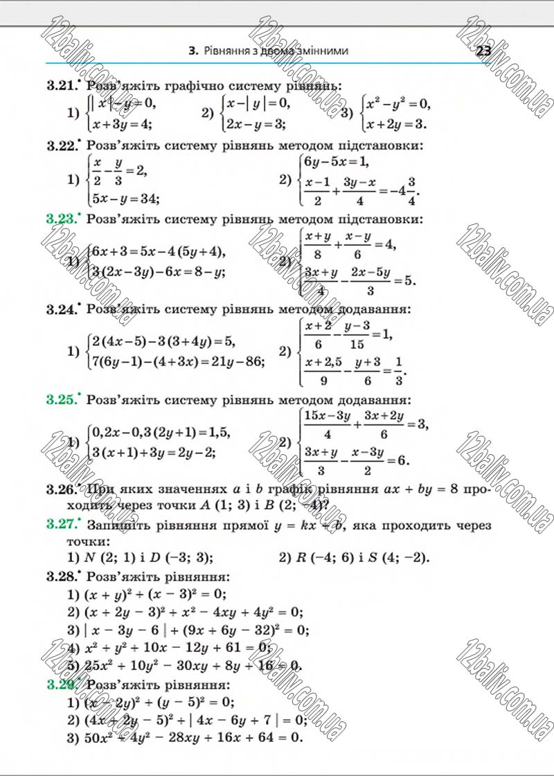 Сторінка 23 - Підручник Алгебра 8 клас Мерзляк 2016 - Поглиблений рівень вивчення