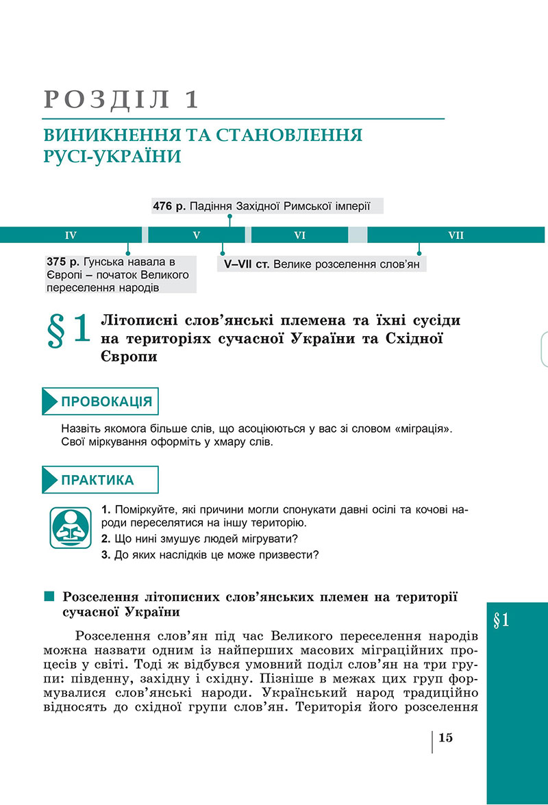 Сторінка 15 - Підручник Історія України 7 клас Панарін Макаревич 2024