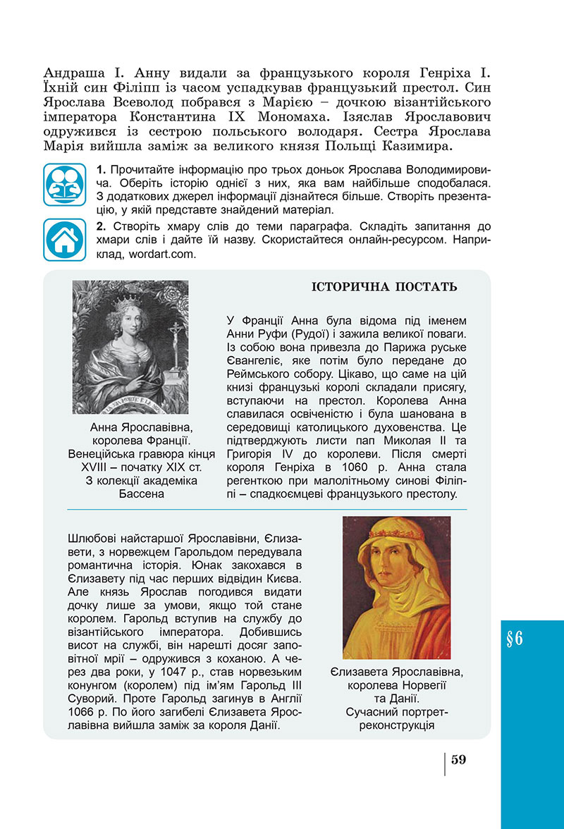 Сторінка 59 - Підручник Історія України 7 клас Панарін Макаревич 2024