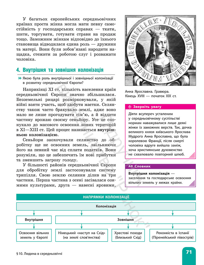 Сторінка 71 - Підручник Всесвітня історія 7 клас  Гісем Мартинюк 2024