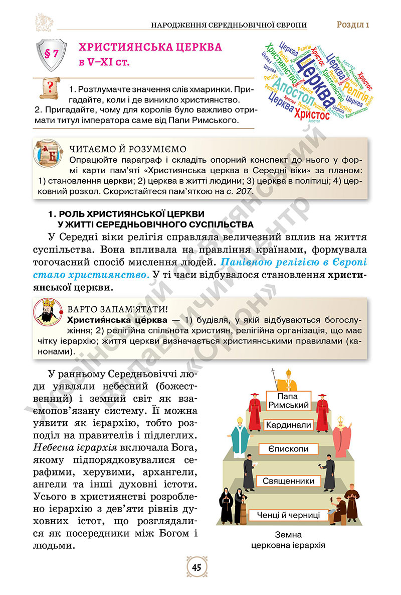 Сторінка 45 - Підручник Всесвітня історія 7 клас Щупак Бурлака 2024