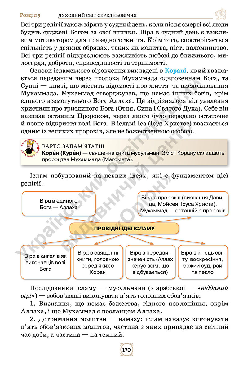 Сторінка 170 - Підручник Всесвітня історія 7 клас Щупак Бурлака 2024
