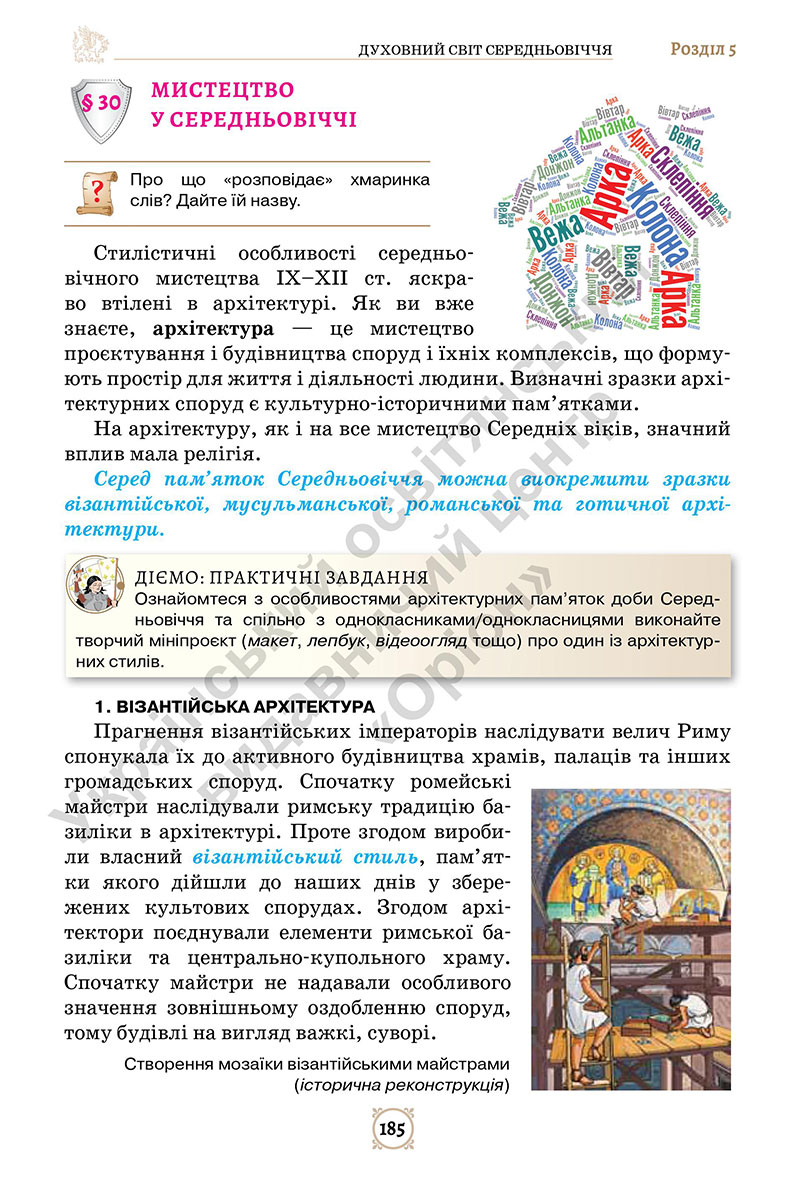 Сторінка 185 - Підручник Всесвітня історія 7 клас Щупак Бурлака 2024