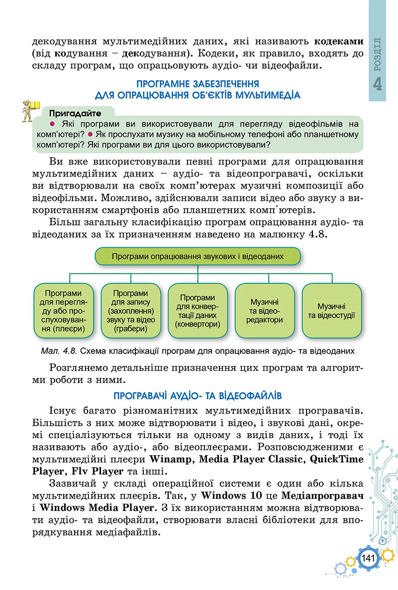 Сторінка 141 - Підручник Інформатика 7 клас Ривкінд Лисенко 2024