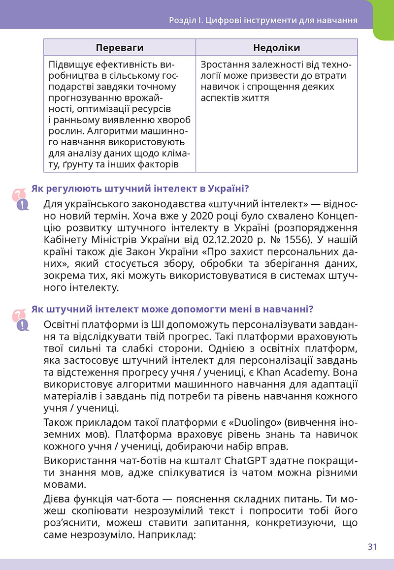 Сторінка 31 - Підручник Інформатика 7 клас  Коршунова Завадський 2024