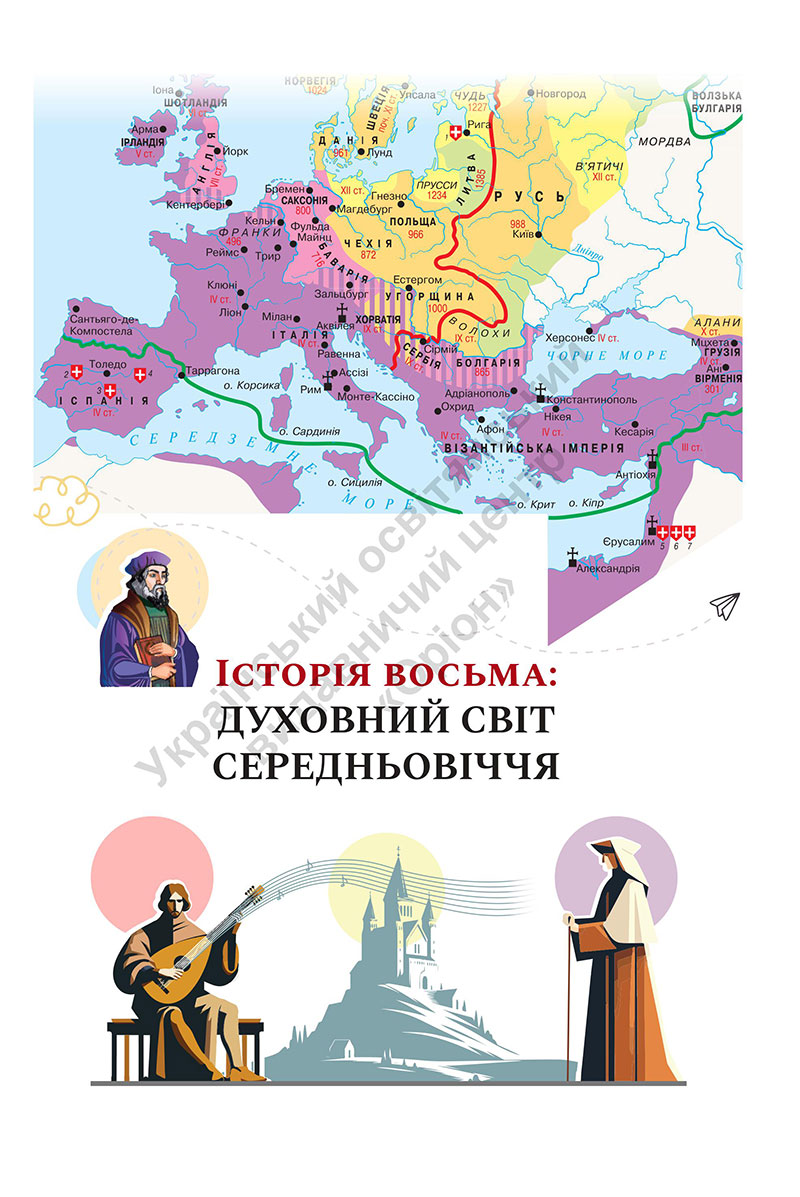Сторінка 245 - Підручник Історія: Україна і світ 7 клас Щупак Секиринський 2024