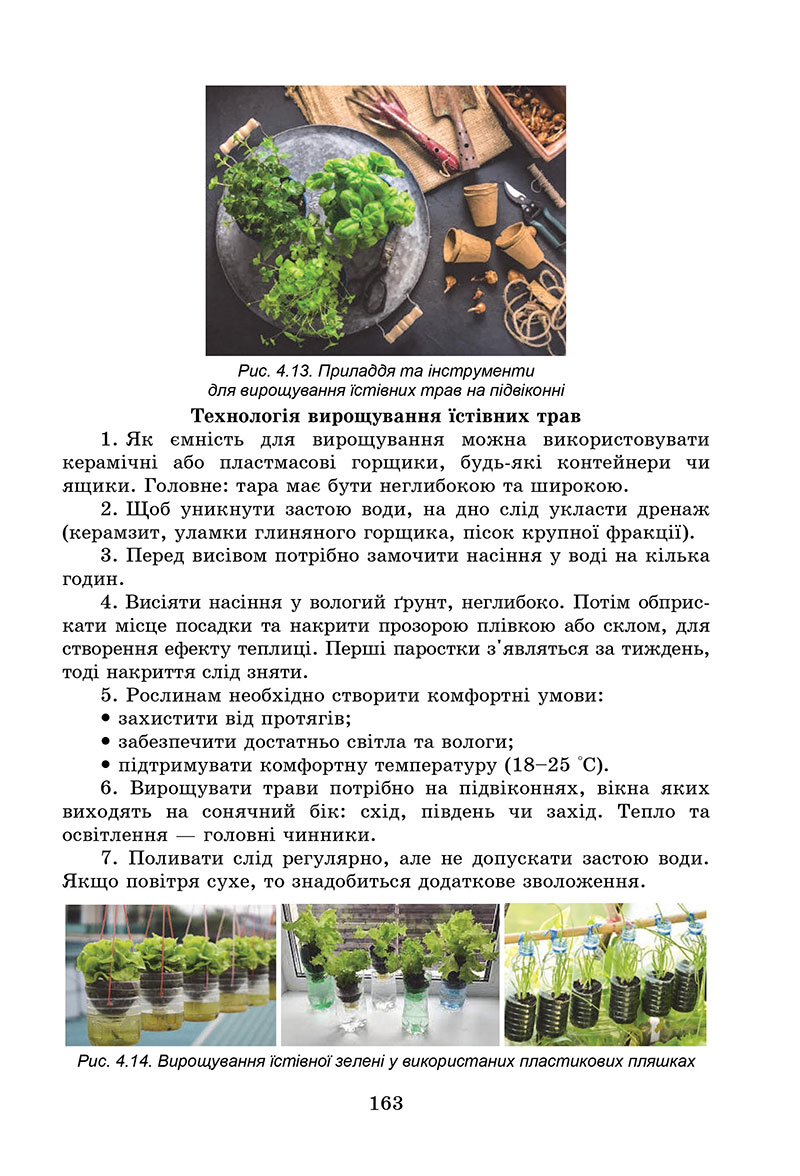 Сторінка 163 - Підручник Технології 7 клас Біленко Пелагейченко 2024 - НУШ