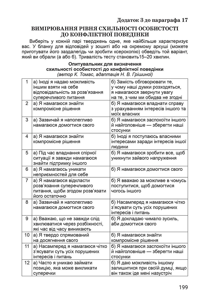Сторінка 199 - Підручник Здоров’я, безпека та добробут 7 клас Василенко 2024