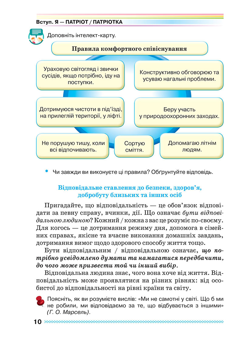 Сторінка 10 - Підручник Здоров’я, безпека та добробут 7 клас Поліщук 2024