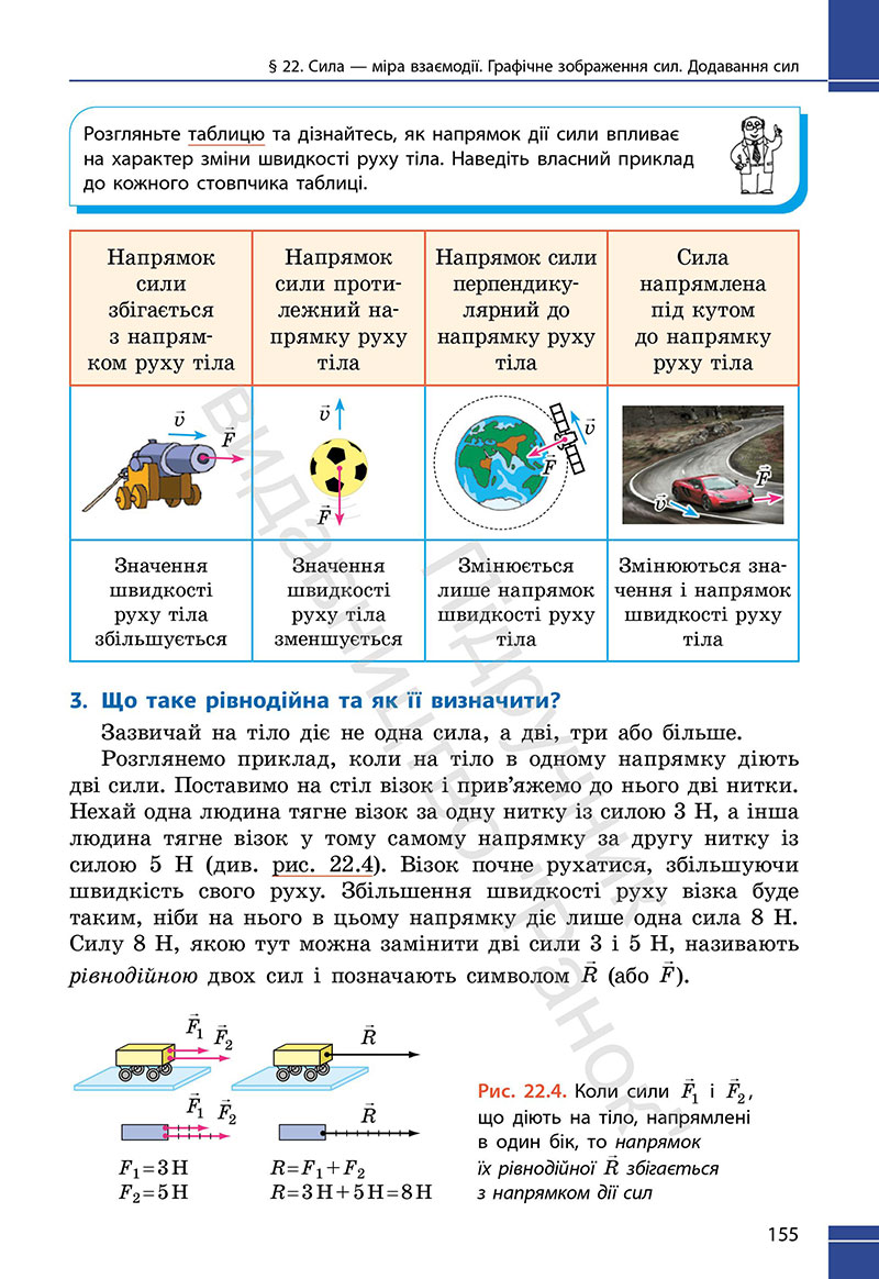 Сторінка 155 - Підручник Фізика 7 клас Бар’яхтар Божинова 2024 (НУШ)