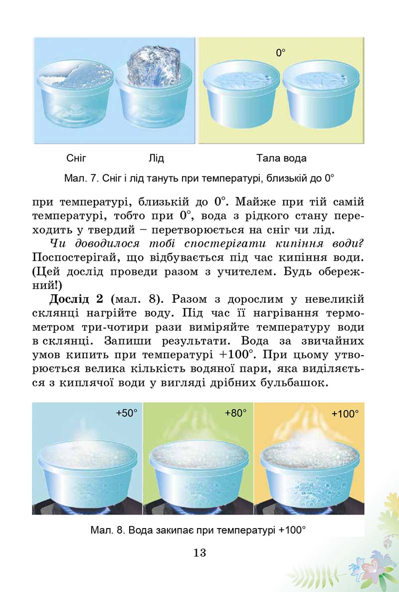 Сторінка 13 - Підручник Природознавство 3 клас Т.Г. Гільберг, Т.В. Сак 2014