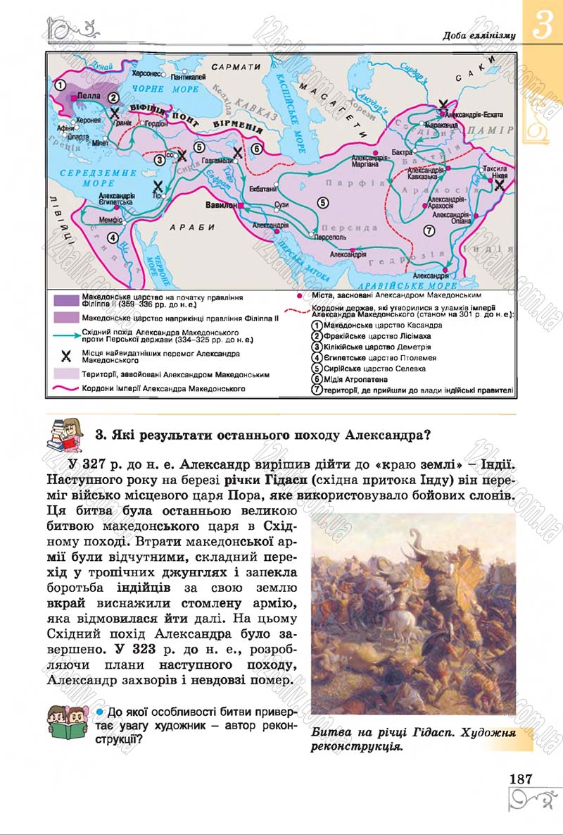 Сторінка 187 - Підручник Історія 6 клас Бандровський 2014 - скачати