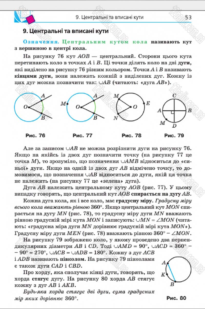 Сторінка 53 - Підручник Геометрія 8 клас Мерзляк 2016 - скачати онлайн