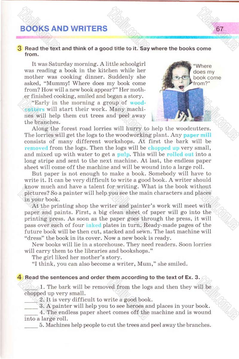Сторінка 67 - Підручник Англійська мова 8 клас Несвіт 2008 - скачати