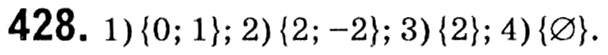 Завдання № 428 - § 2. Квадратні корені. Дійсні числа - ГДЗ Алгебра 8 клас А.Г. Мерзляк, В.Б. Полонський, M.С. Якір 2021 