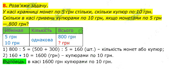 Завдання № стор.32 (8) - Сторінки 26 - 35 - Розділ 4. Письмове множення і ділення - ГДЗ Математика 4 клас С. П. Логачевська, Т. А. Логачевська 2021 - Частина 2
