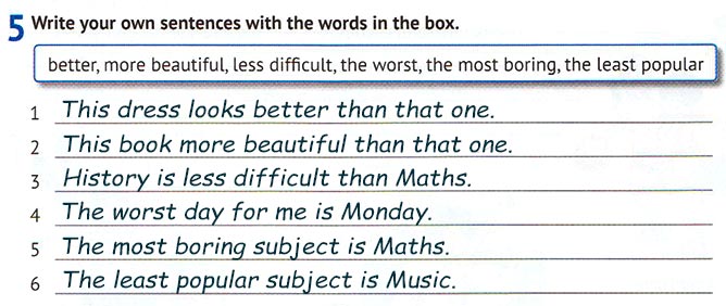 Завдання №  page 9 (5) - Unit 1. SCHOOL IS COOL - GRAMMAR BOOK - ГДЗ Англійська мова 5 клас О.Д. Карпюк, К.Т. Карпюк 2022 