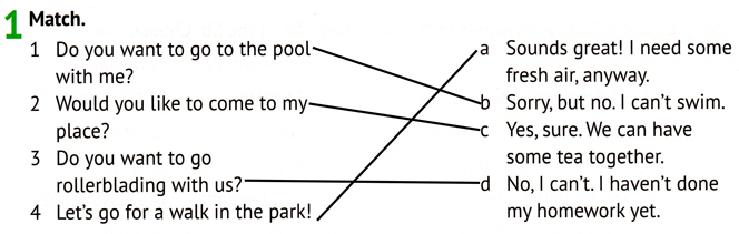 Завдання №  p.39 ex.1 - UNIT 3. WHAT ABOUT YOUR FREETIME? - ГДЗ Англійська мова 6 клас О. Д. Карпюк, К. Т. Карпюк 2023 - Робочий зошит
