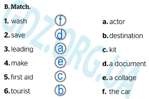 Завдання №  p.16 ex.B - Mid-term Test: Modules 1-4	 - ГДЗ Англійська мова 7 клас Г.К. Мітчелл 2024 - Test Booklet