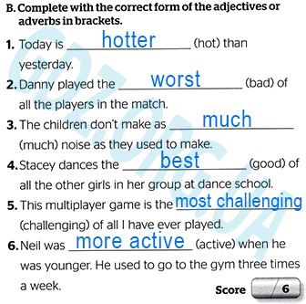Завдання №  p.17 ex.B - Mid-term Test: Modules 1-4	 - ГДЗ Англійська мова 7 клас Г.К. Мітчелл 2024 - Test Booklet