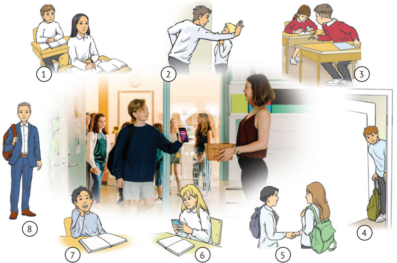 Завдання №  p28 ex9 - UNIT 1. WELCOME TO SCHOOL - ГДЗ Англійська мова 8 клас О.Д. Карпюк 2025 