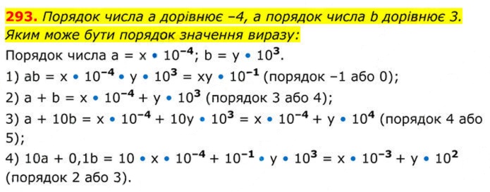 Завдання №  293 - 9. Властивості степеня із цілим показником - § 1. Раціональні вирази - ГДЗ Алгебра 8 клас А.Г. Мерзляк, В.Б. Полонський, M.С. Якір 2025 