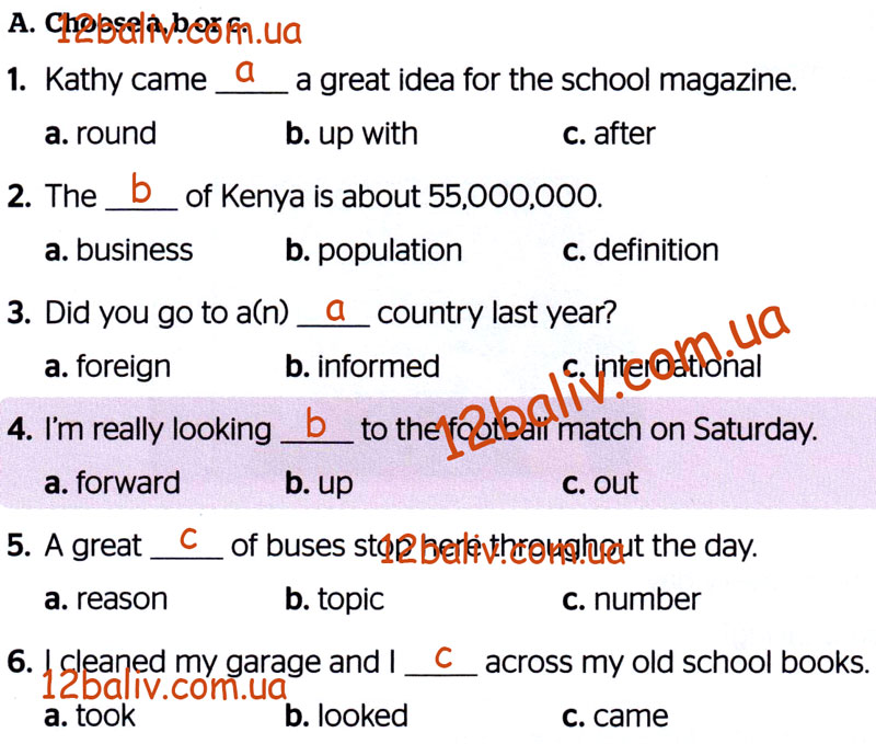 Завдання №  p.10(A) - Module 1. School life	 - ГДЗ Англійська мова 8 клас Г.К. Мітчелл, М. Малкогіанні 2025 - Робочий зошит