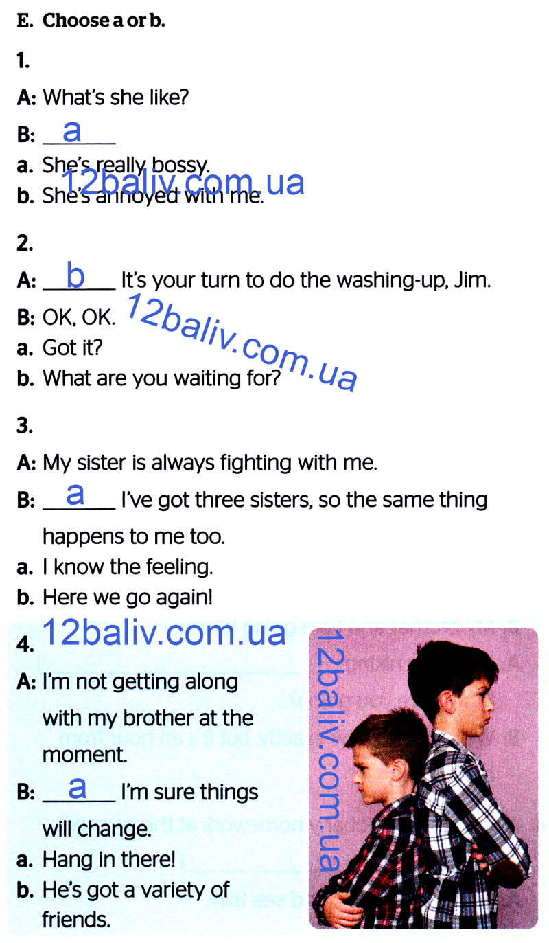 Завдання №  p.16(E) - Module 2. Teen life	 - ГДЗ Англійська мова 8 клас Г.К. Мітчелл, М. Малкогіанні 2025 - Робочий зошит