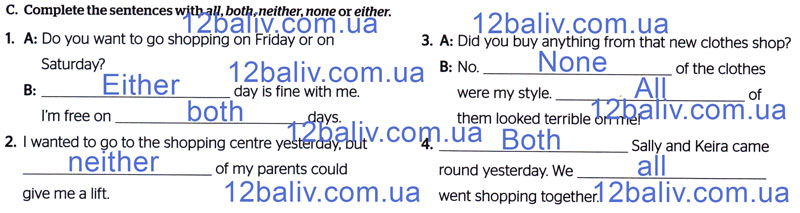 Завдання №  p.19(C) - Module 2. Teen life	 - ГДЗ Англійська мова 8 клас Г.К. Мітчелл, М. Малкогіанні 2025 - Робочий зошит