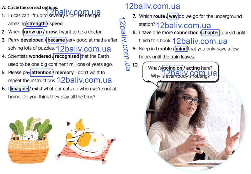 Завдання №  p.21(A) - Module 2. Teen life	 - ГДЗ Англійська мова 8 клас Г.К. Мітчелл, М. Малкогіанні 2025 - Робочий зошит