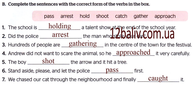 Завдання №  p.49(B) - Module 5. Reading for pleasure	 - ГДЗ Англійська мова 8 клас Г.К. Мітчелл, М. Малкогіанні 2025 - Робочий зошит